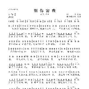 别伤害我_歌曲简谱_词曲:祁隆 祁隆