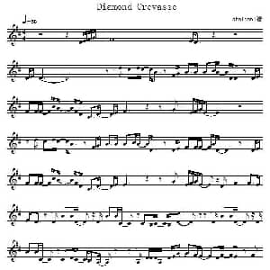 小提琴谱 | Diamond crevasse 钻石裂痕