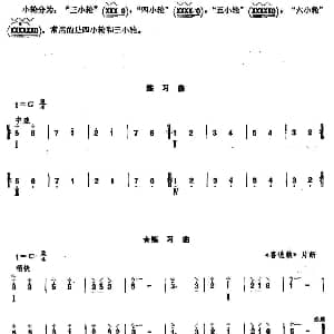 柳琴小轮技巧练习曲