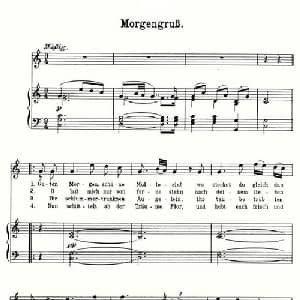 Morgengrub_外国歌谱