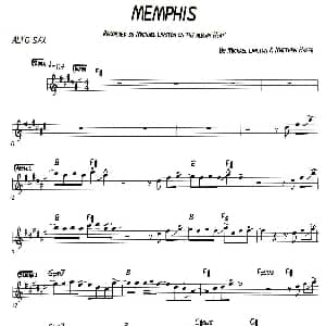 萨克斯谱 | memphis