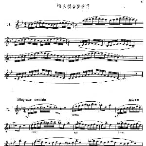 萨克斯谱 | 萨克斯练习曲合集 2—71.72. 斯特博格