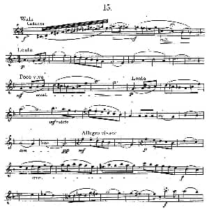 萨克斯谱 | 奇特克 萨克斯练习曲之15 ETUDY PRO SAXOPHON FR ZITRK.op.3