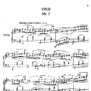 24 Characteristic Pieces Op.36 钢琴谱 安东 斯捷潘诺维奇 阿连斯基