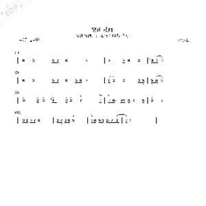 空山灵雨_歌曲简谱_词曲: 骆集益