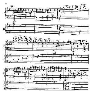 F大调爵士钢琴协奏曲 钢琴谱 格什温