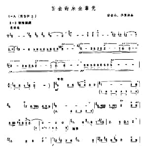 笛子谱 | 苦去甜来全靠党 陆金山 冯国林