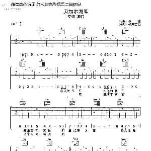 贝加尔湖畔 吉他谱 李健 李健 李健作曲 彼岸