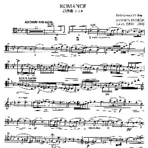 ROMANCE 浪漫曲f小调 大提琴独奏