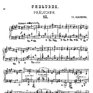 16 Preludes Op.9 钢琴谱 狄奥多 柯希纳