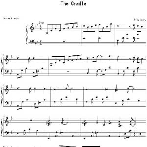 The Cradle 钢琴谱 乔治 温斯顿