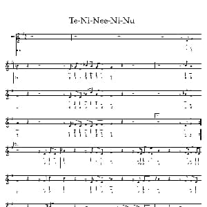 口琴谱 | Te Ni Nee Ni Nu 布鲁斯