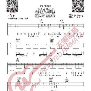 黄老板 Perfect 吉他谱_歌曲简谱