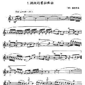 跳跃的霍拉舞曲 小号 罗 第尼库