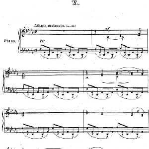 拉赫玛尼诺夫 音乐瞬间 Op.16 No.5 降D大调 钢琴谱 拉赫玛尼诺夫