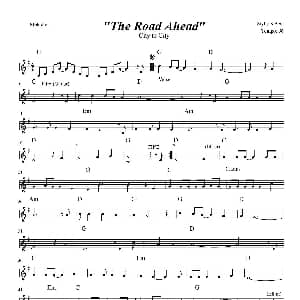 电子琴谱 | The Road ahead