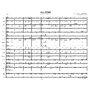ALL STAR 爵士乐队总谱
