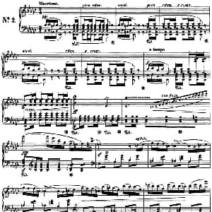 肖邦 波兰舞曲 Op.26 No.2 降e小调 Polonaise 钢琴谱 肖邦