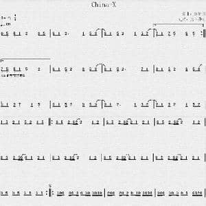 China X_歌谱投稿_词曲: 徐梦圆