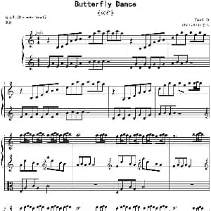 Butterfly Dance 钢琴谱 雅尼