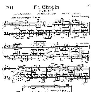 53首改编练习曲 钢琴谱 里奥鲍尔德 戈多夫斯基