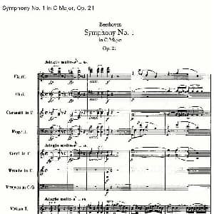 Symphony No.1 in C Major, Op.21 C大调第一交响曲 Op.21