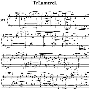 梦幻曲 钢琴谱 德 舒曼