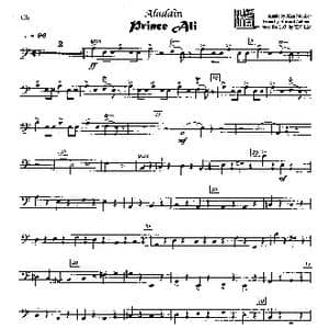 阿拉丁组曲_歌谱投稿_词曲:Tim Rice & Howard Ashman Alan Menken