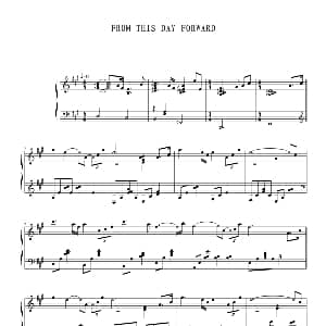 From This Day Forward 钢琴谱 Kevin Kern