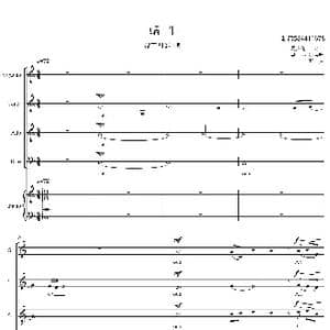 蜗牛混声四部合唱谱_歌谱投稿