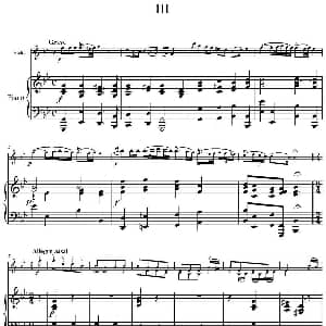 小提琴谱 | Devil's Trill III 小提琴 钢琴伴奏 塔蒂尼