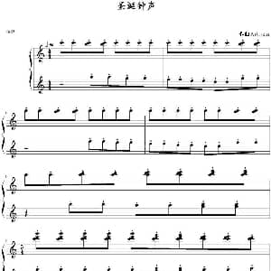 圣诞钟声 钢琴谱 马修 汉森