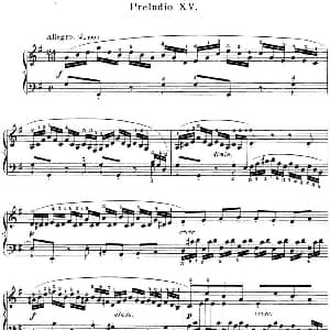 巴赫 平均律钢琴曲集 第一卷 之前奏曲 钢琴谱 巴赫