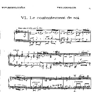 Les Soirees De Nazelles 钢琴谱 弗朗西斯 普朗克