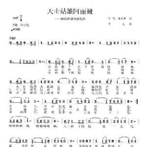 天山姑娘阿丽娅_民歌简谱_词曲:蒋立新 李戈