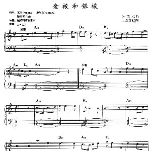 电子琴谱 | 金梭和银梭 金凤浩