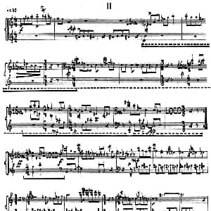 为加料钢琴而作的奏鸣曲与间奏曲 钢琴谱 约翰 凯奇