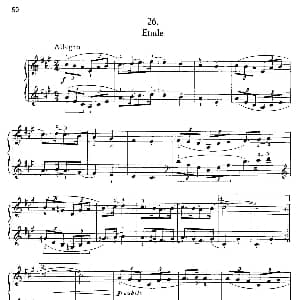 Thirty Pieces For Children Op.27 钢琴谱 俄 德米特里 卡巴列夫斯基