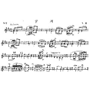 小提琴谱 | 萨利 重奏