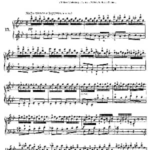 Czerny 30 New Studies 13 钢琴谱 Czerny