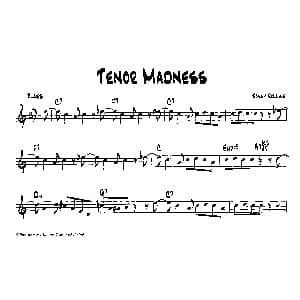 TENOR MADNESS 降B爵士乐谱