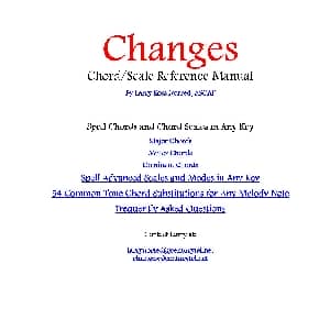 萨克斯谱 | 常见爵士音阶 P.1 20