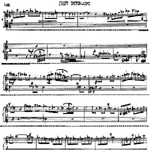 为加料钢琴而作的奏鸣曲与间奏曲 钢琴谱 约翰 凯奇