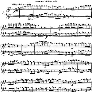 长笛曲谱 | 苏斯曼12首长笛重奏曲Op.53 NO.6 NO.7 Soussmann 苏斯曼