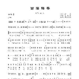 雪落梅香_歌曲简谱_词曲:徐杰 聂小慧