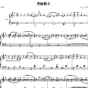 美丽爵士 钢琴谱