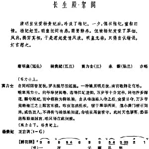 昆曲 长生殿 絮阁