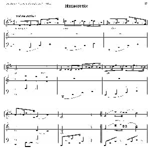 Humoreske 小号 钢琴伴奏