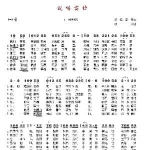 说唱雷锋_歌谱投稿_词曲:安波 劫夫 劫夫