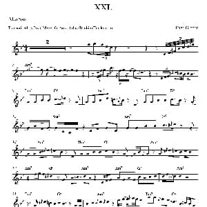 萨克斯谱 | XXL 中音萨克斯谱